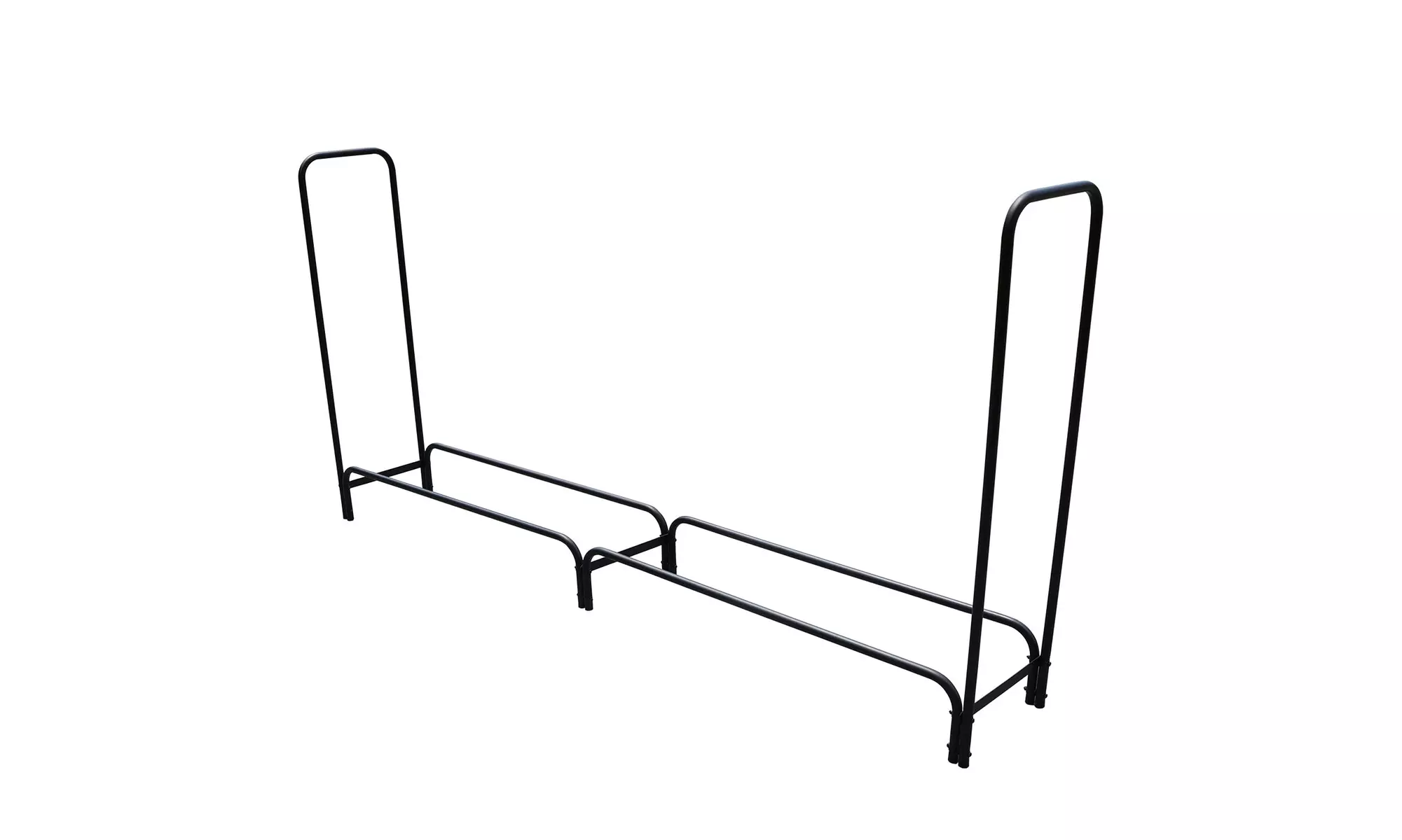 8ft Firewood Rack Heavy Duty Log Rack Indoor Outdoor Wood Rack - Second Medium