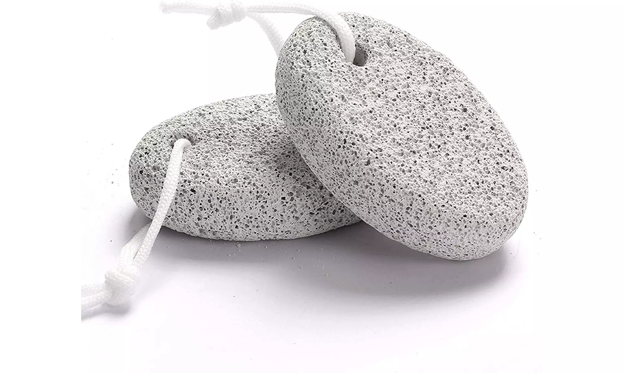 Natural Pumice Stone for Feet, Borogo 2-Pack - Primary Image
