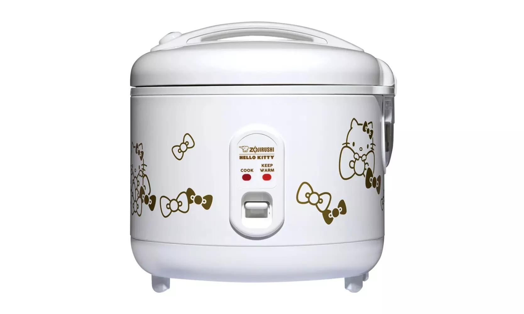 Zojirushi Hello Kitty 5.5-Cup Automatic Rice Cooker and Warmer (White) - Primary Image
