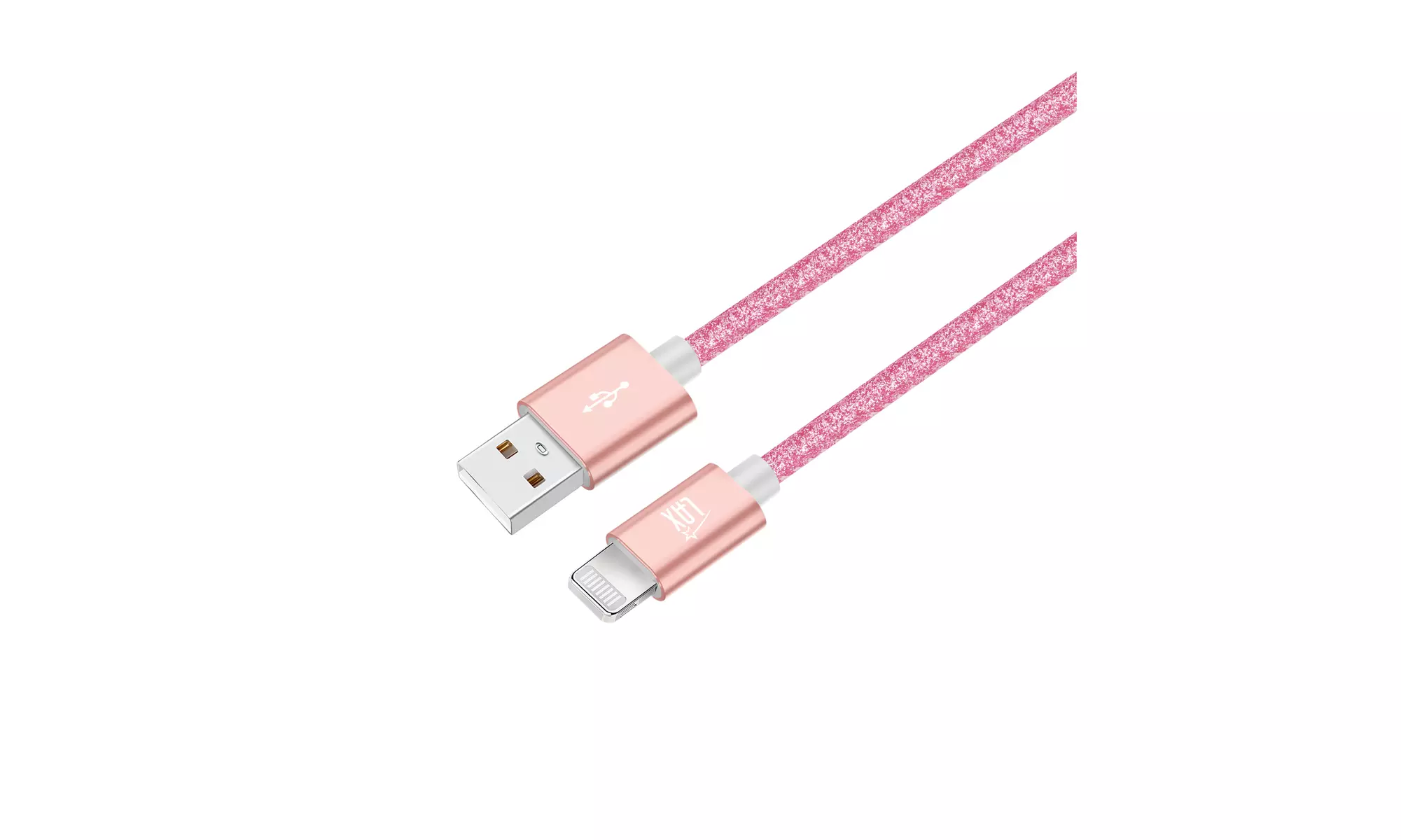 LAX Apple MFi Certified Colorful Rainbow Lightning Cables for iPhone and iPad