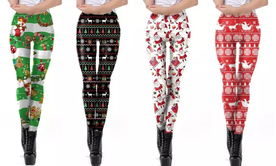 Leo Rosi Women's Holidays Leggings (S-XXL) - Primary Image