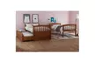 Twin over Twin Wood Bunk Bed with Trundle and Drawers, Walnut - Second Medium
