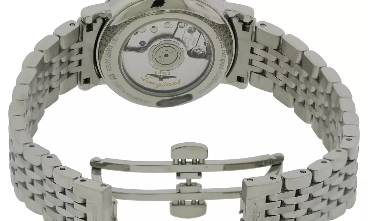 Longines Elegant Collection Stainless Steel Automatic Ladies Watch L43100876 - Second Medium