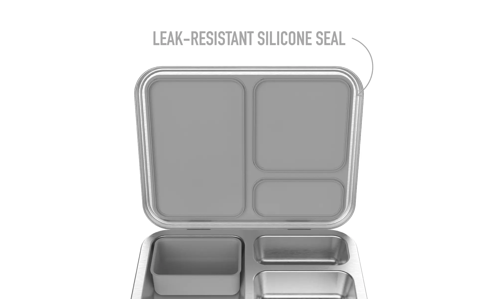 Bentgo Kids Stainless Steel Leak-Resistant Lunch Box