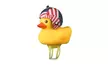 Bicycle Bells,Cute Duck Head Light Shining Duck Bike Bells Handlebar Accessories - Second Medium