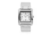 Journee Collection Rhinestone Square Face Link Watch - Second Medium