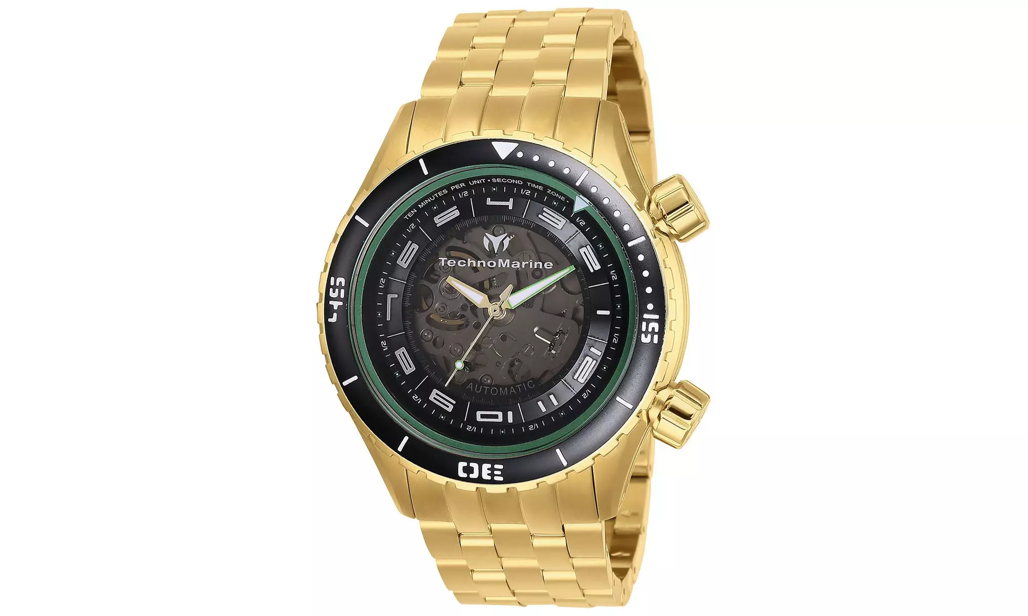 TechnoMarine Men's TM-218012 Dual Zone Mechanical Manta Automatic Watch - Primary Image