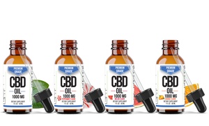 1000mg THC-Free CBD Oil, Organic Hemp Derived for Wellness