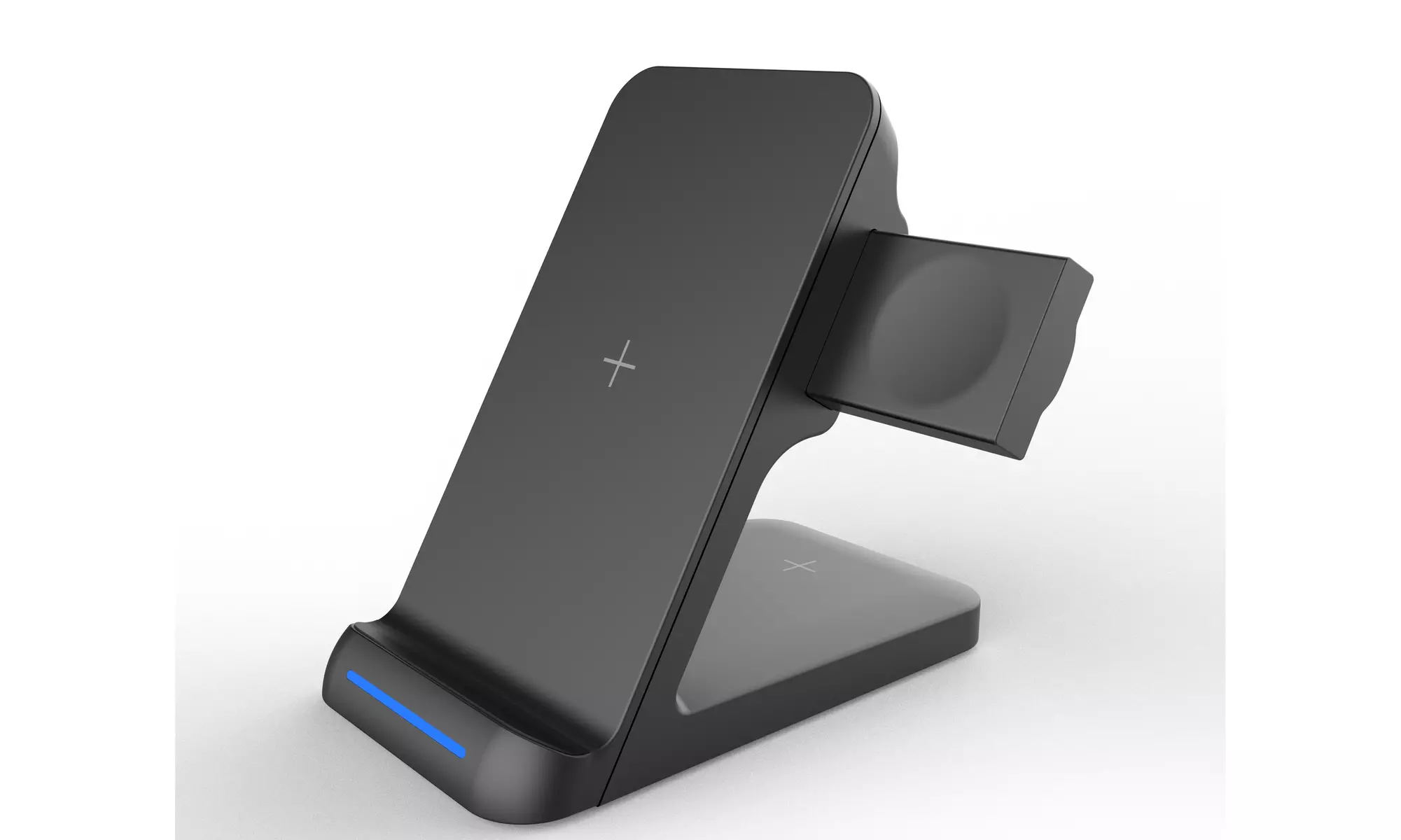 3 in 1 Charging Station Compatible with QI Devices