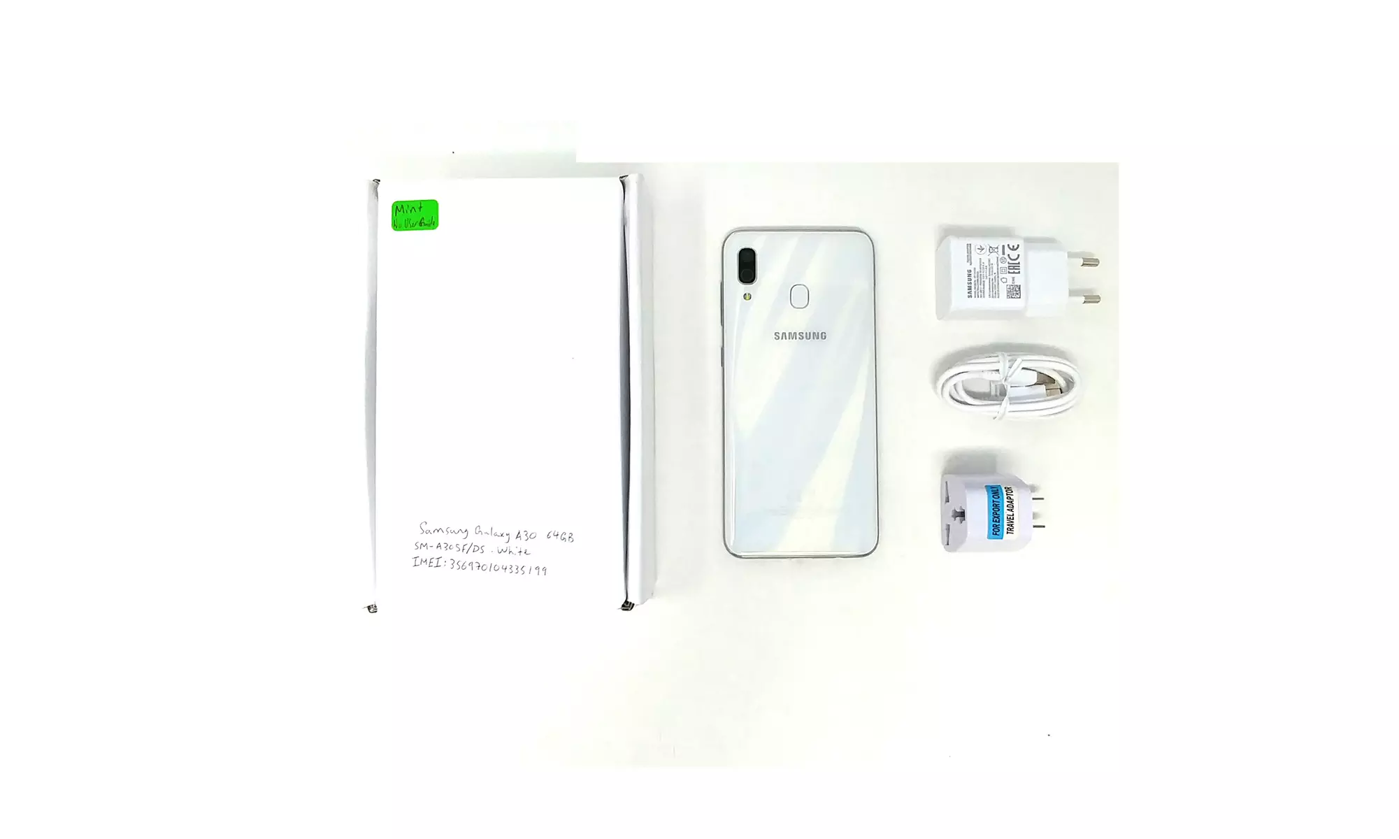 Samsung Galaxy A30 A305F/DS 64GB 6.4"Dual Camera GSM Unlocked Phone - MINT - Second Medium