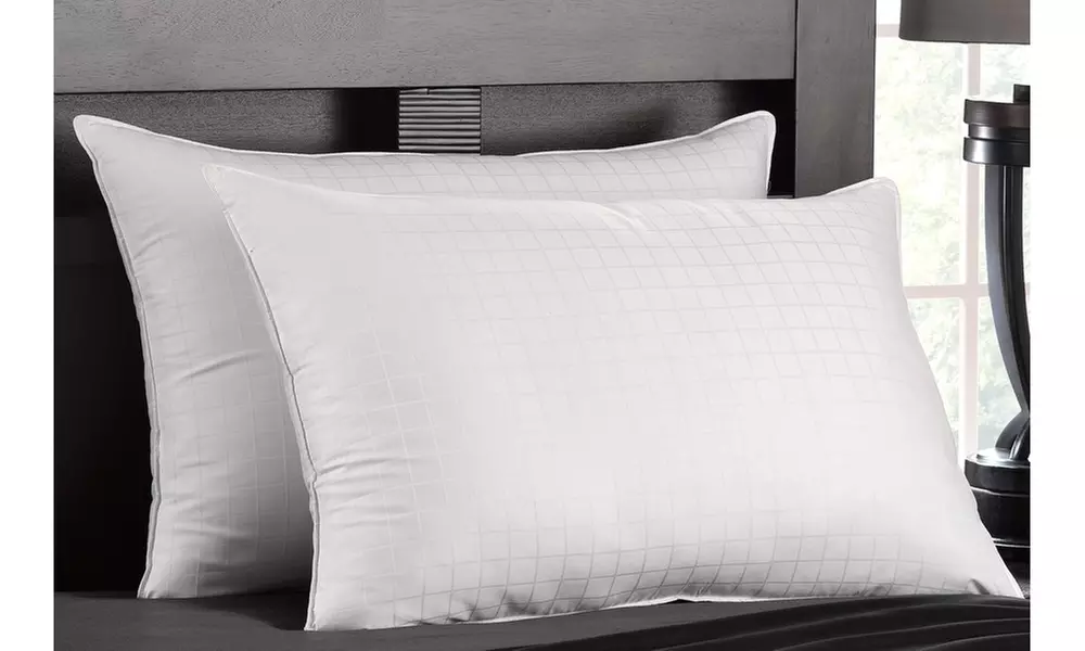 DownSupply Soft or Firm Gel Pillows (2-Pack) with 100% Cotton Cover - Primary Image
