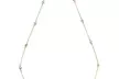 Suzy Levian 14k Gold 2 3/5ct TDW Diamond Station Necklace - Second Medium