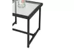 3 PCS Outdoor Patio Rocking Furniture Chairs Set with Glass Coffee Table  - Second Medium