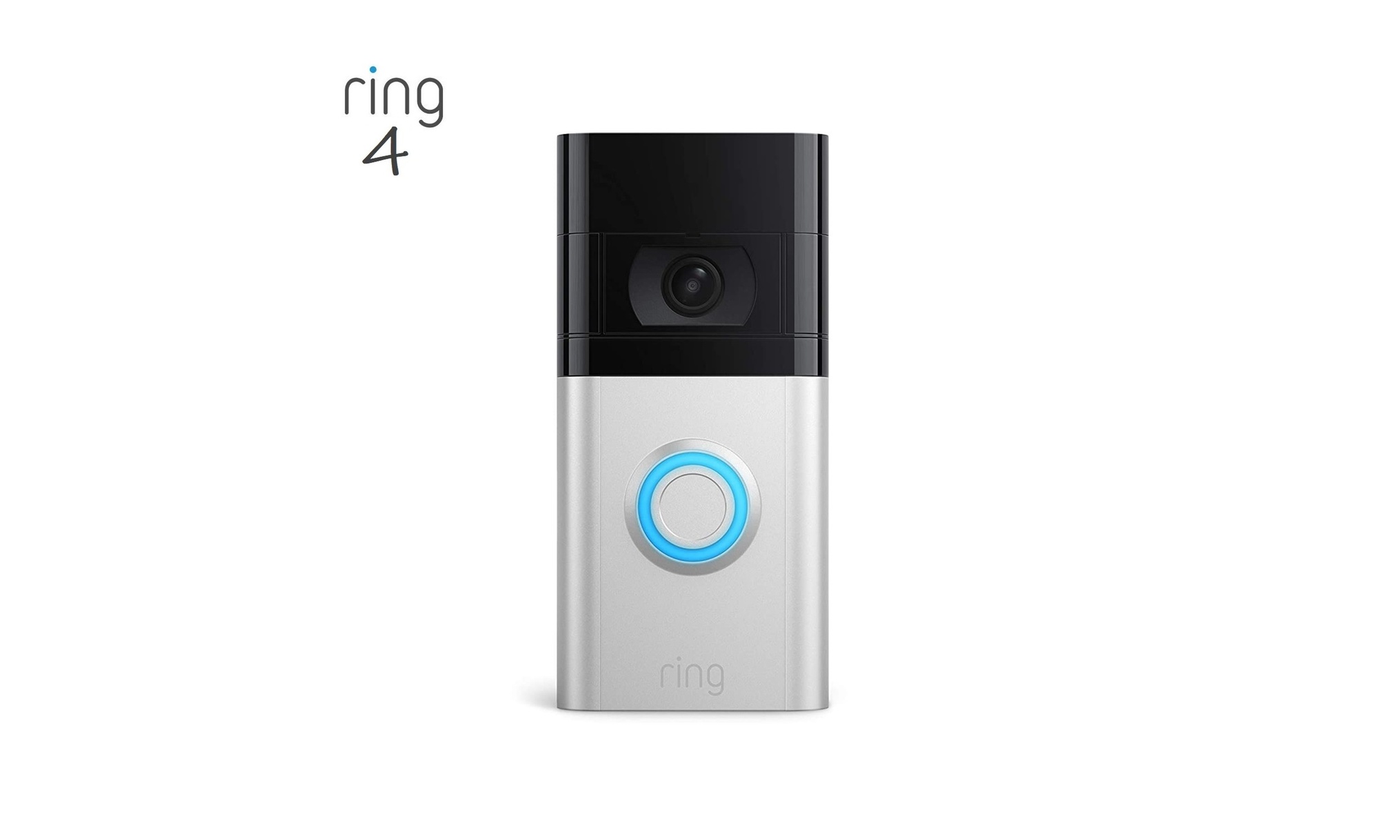Ring Doorbell 4 (2021 Release) Upgraded 1080p Wireless with Video Previews