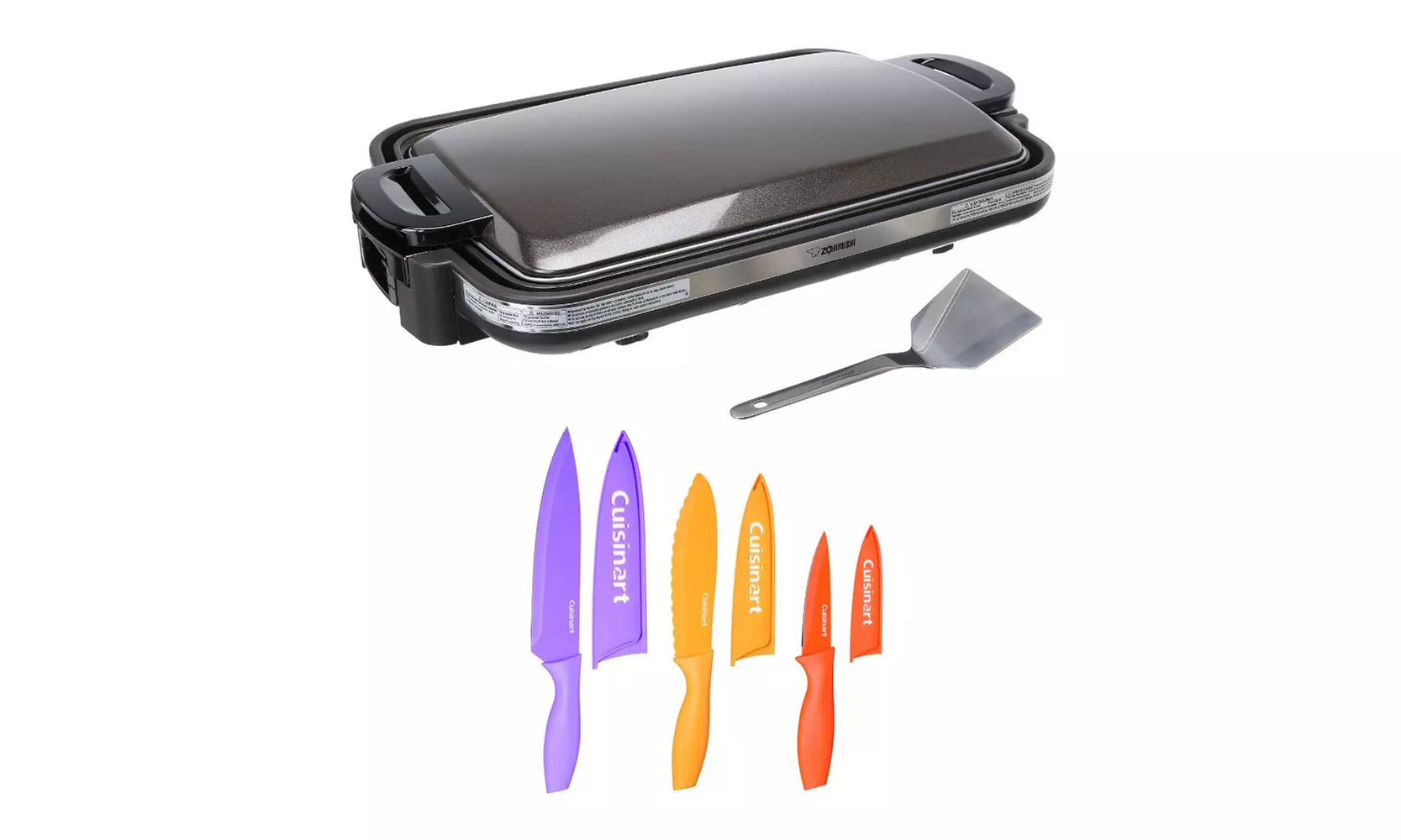 Zojirushi EA-DCC10 Gourmet Sizzler Electric Griddle with 6-Piece Knife Set - Primary Image