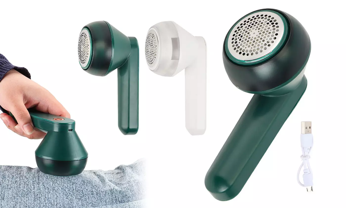 Portable Electric Lint Remover Rechargeable for Clothes Fabric Shaver - Primary Image