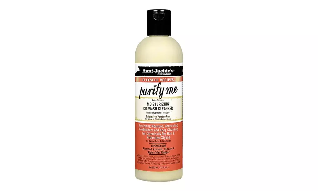 Aunt Jackie's Flaxseed Purify Me, Co-Wash Cleanser 12oz - Primary Image