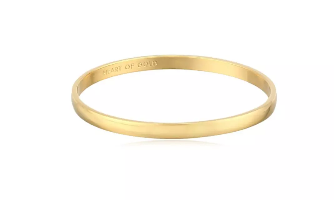 Kate Spade "Heart of Gold" Bangle Bracelet - Primary Image