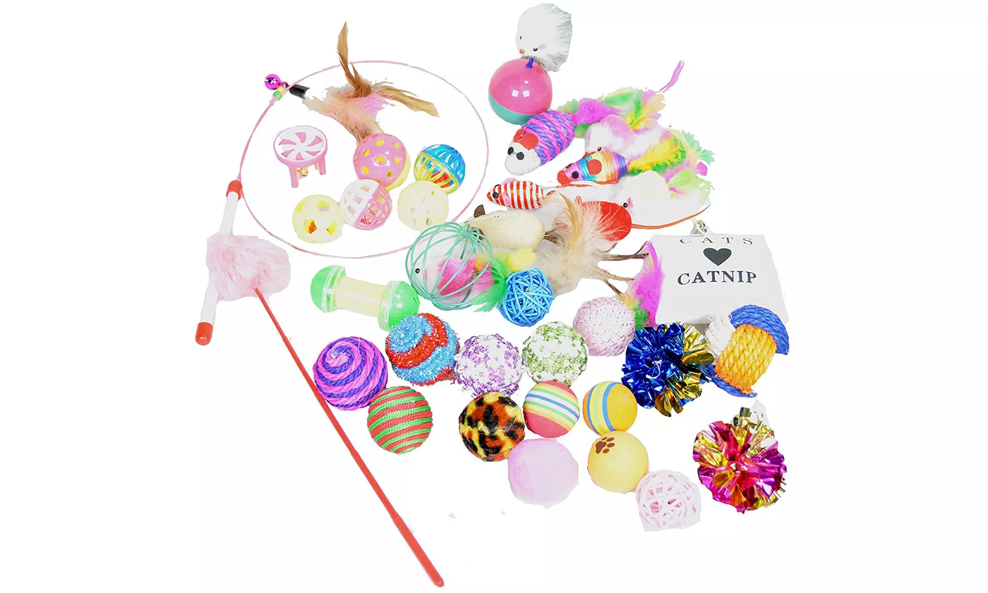 Cat Toy Bundle (16 or 35 pack) - Second Medium