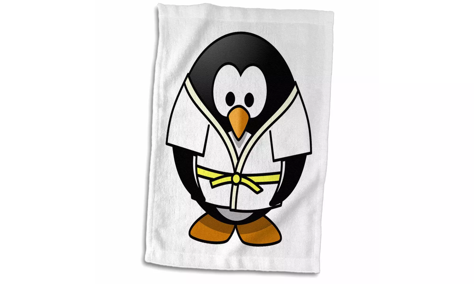  Towel - Image of Little Penguin In Judo Clothing - 15 by 22-inches  - Primary Image