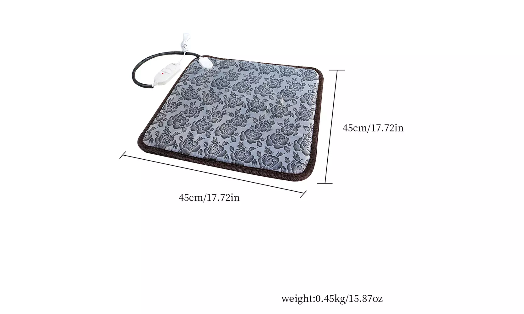 US 1-2 Pc Pet Electric Heating Pad Dogs And Cats Anti-bite Steel Cord Waterproof