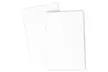 24-Pack White Blank Unruled Paperback Notebook 5.5" x 8.5" Half Letter Sized - Second Medium