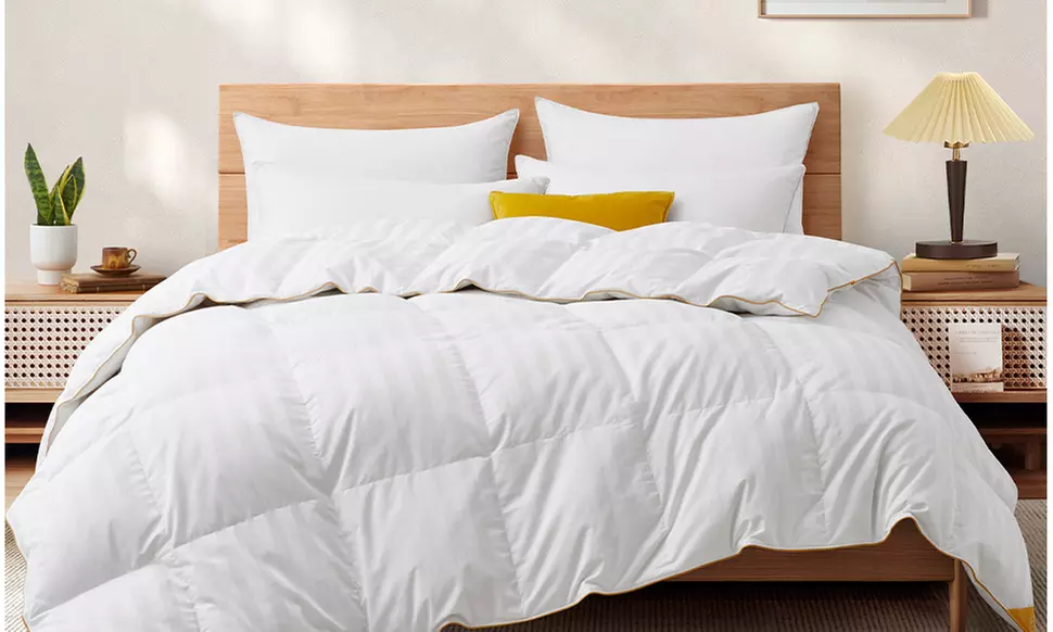 Peace Nest All Season White Goose Down Comforter Duvet Insert