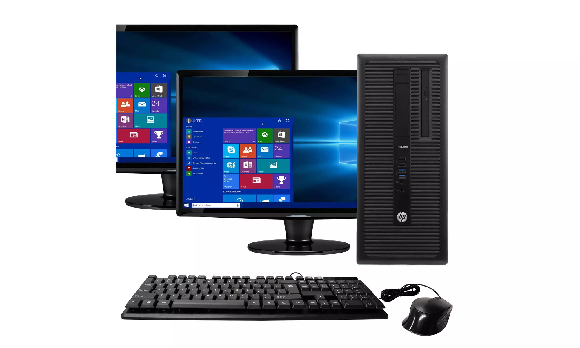Refurbished HP 600G1 Intel  i5 16GB 2TB HDD Windows 10 Home WiFi Tower - Primary Image