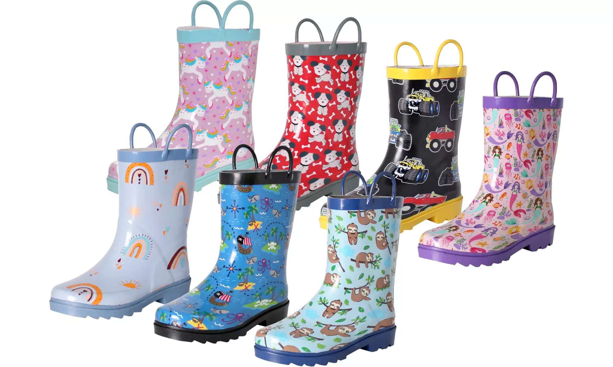 Nomad Footwear Kid's Rain Boot with Pull Loops - Primary Image