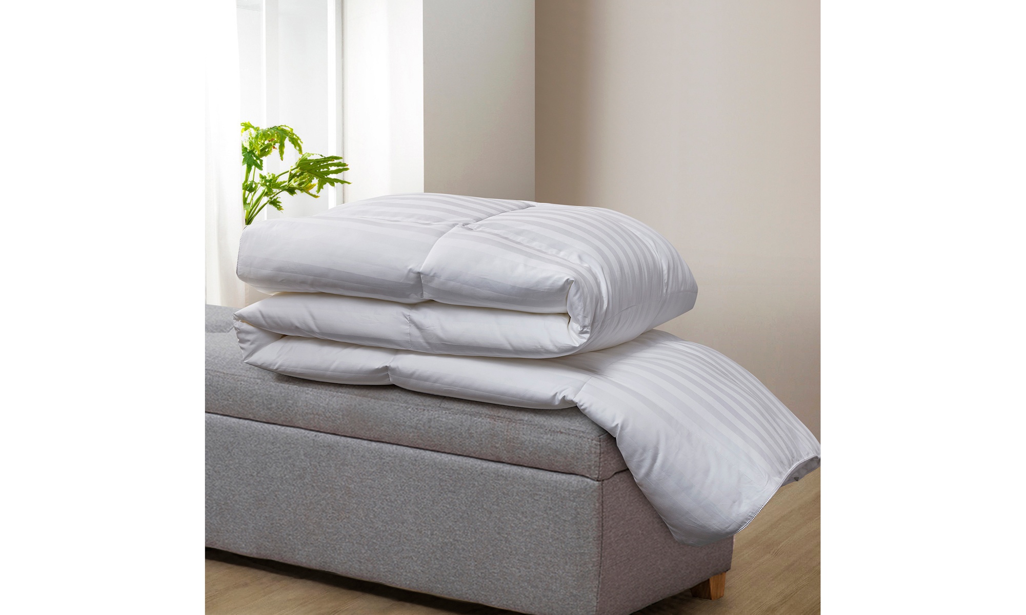 Beautyrest 500 Thread Count Goose Down All Season Comforter