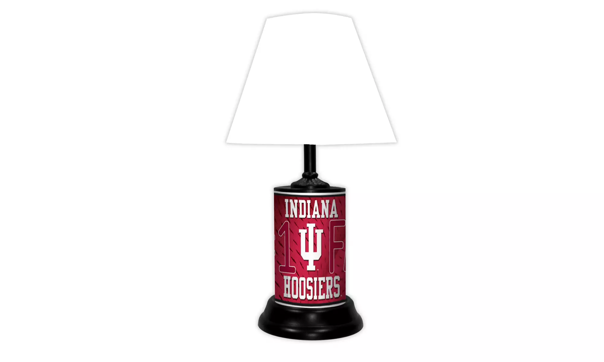 NCAA 18-inch Desk/Table Lamp with Shade, #1 Fan with Team Logo