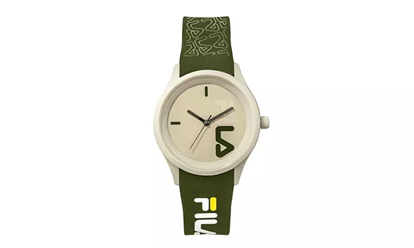 FILA Watch for Women Men Unisex - Analog Wrist Running Green Fila Watch - Primary Image