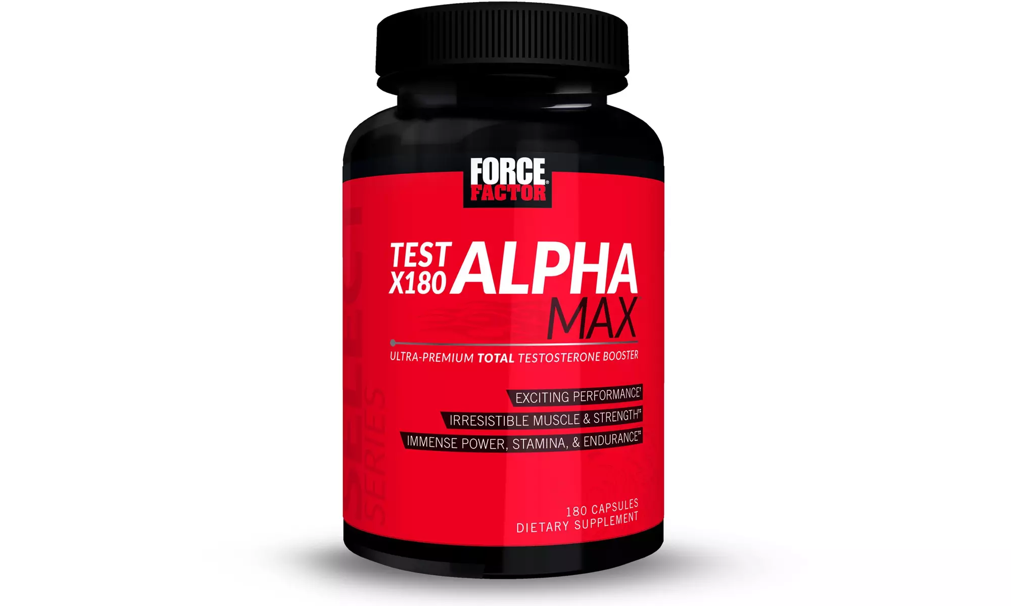 Force Factor Test X180 Alpha Max, Ultra Premium Total Testosterone Booster - Primary Image