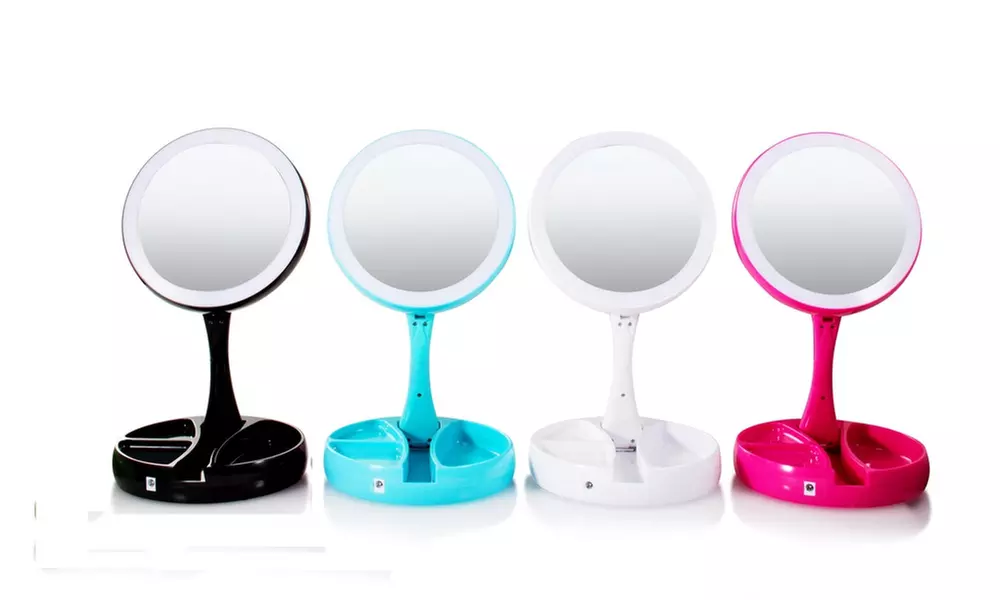 As Seen on TV My Foldaway Portable LED-Lighted Two-Sided Makeup Mirror - Primary Image