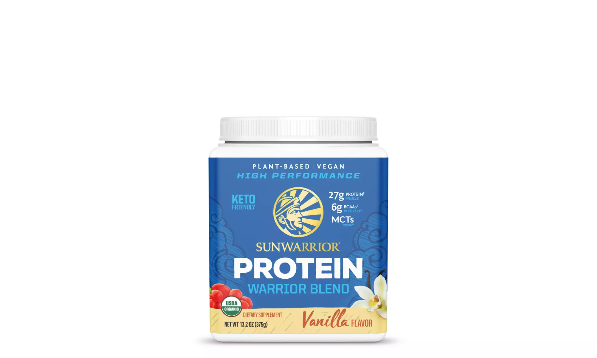 Sunwarrior Warrior Blend, Vanilla, 375gm - Second Medium