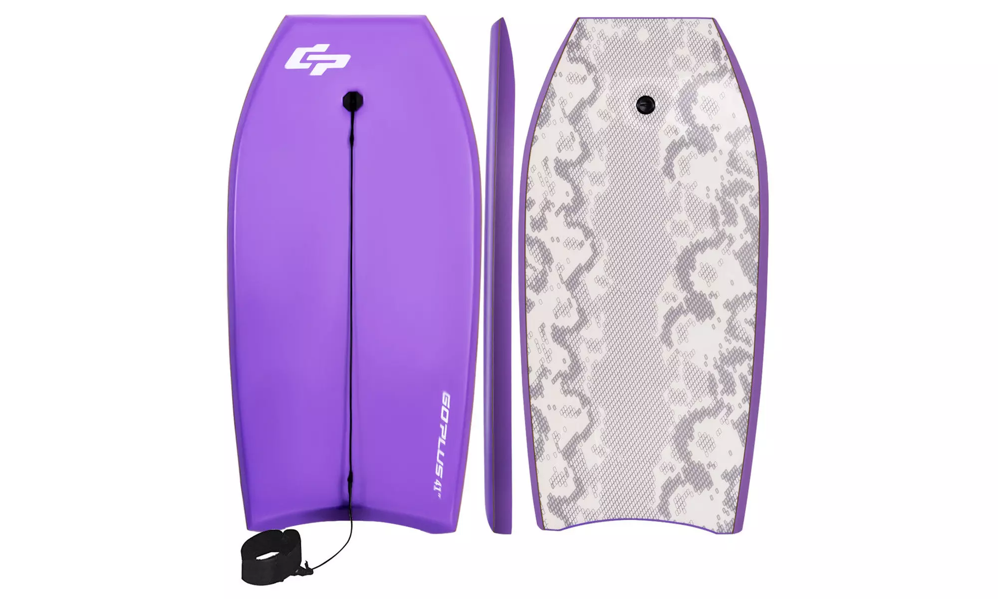 42'' Lightweight Super Bodyboard Surfing W/Leash IXPE Deck EPS Core Boarding