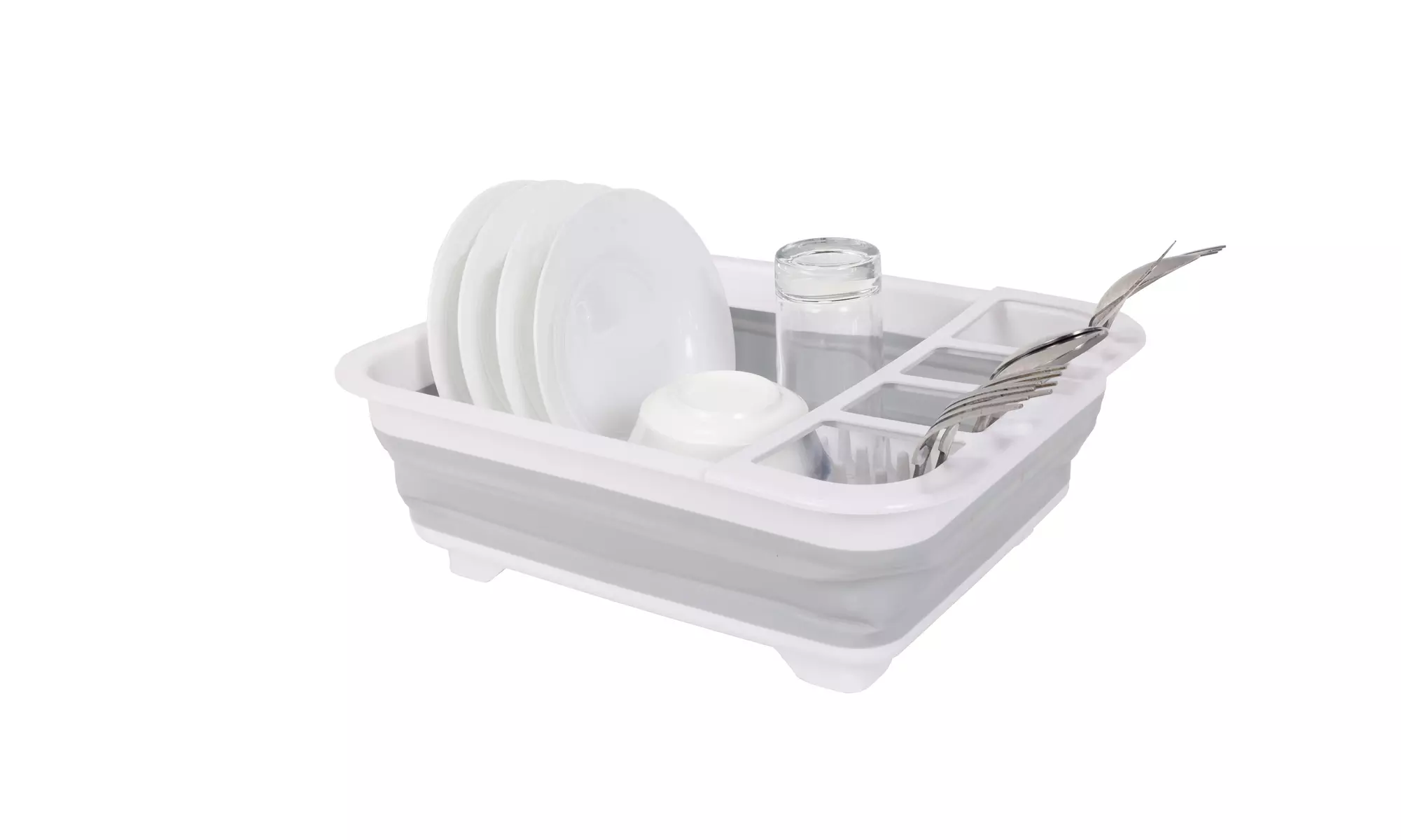 Collapsible Dish Drying Rack In 3 Colors - Primary Image
