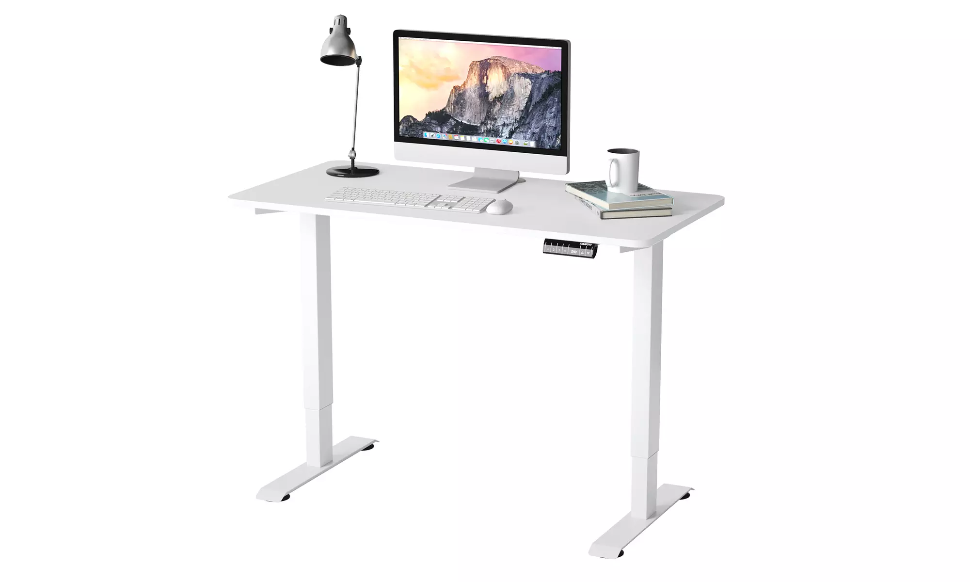 Costway Electric Adjustable Standing Desk Stand up Workstation w/Control - Primary Image