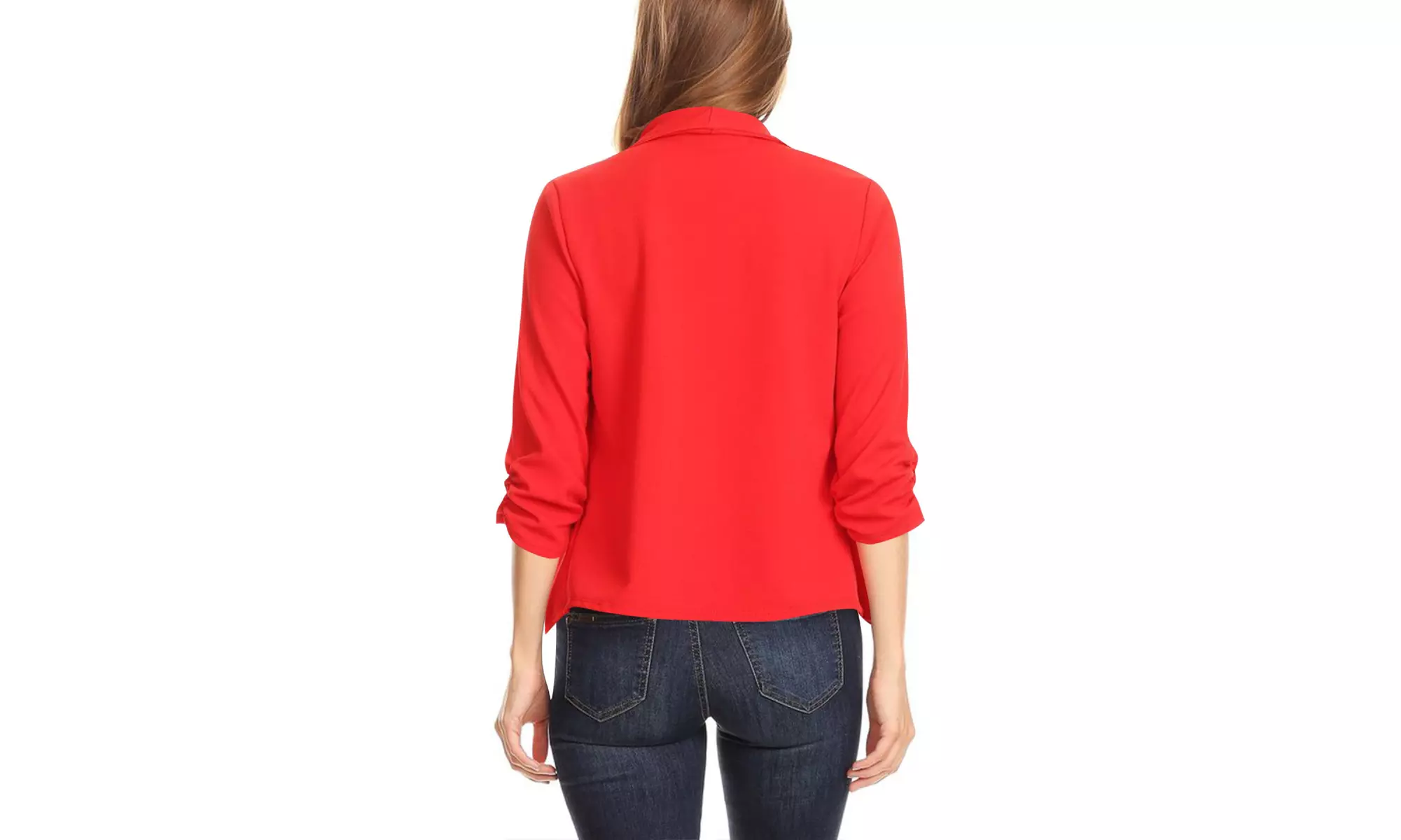 Women's Casual Office Wear Basic Solid Blazer Jacket