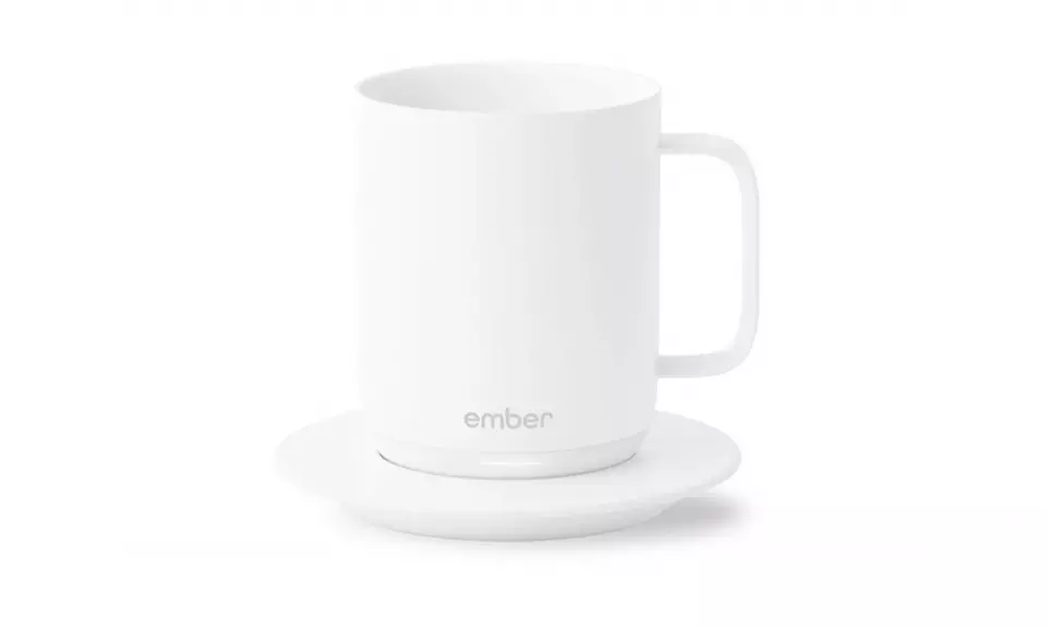 Ember Temperature Control Smart Mug, 10 Ounce, 1-hr Battery Life, White  - Second Medium