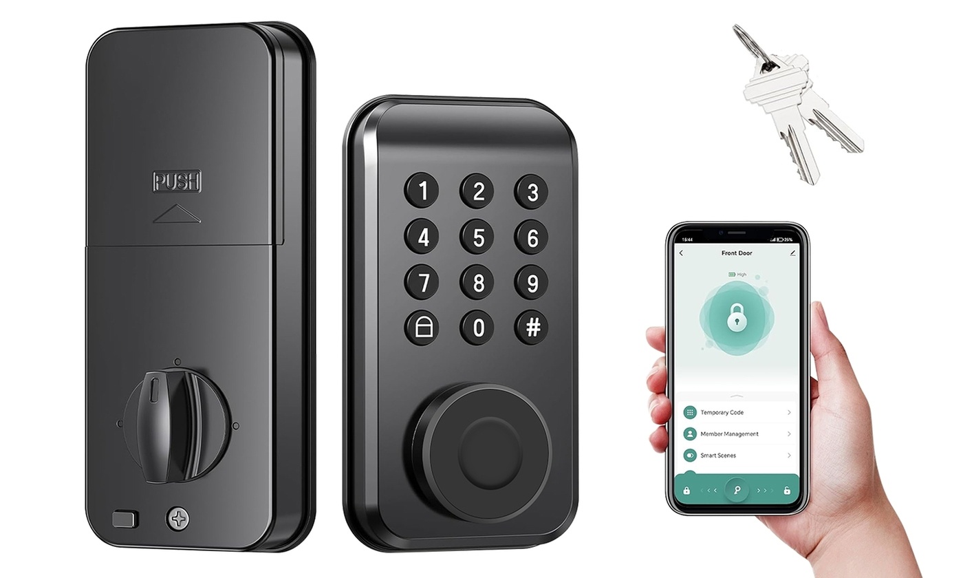 iMounTEK WiFi Keyless Smart Door Lock with App Control and Fingerprint Access