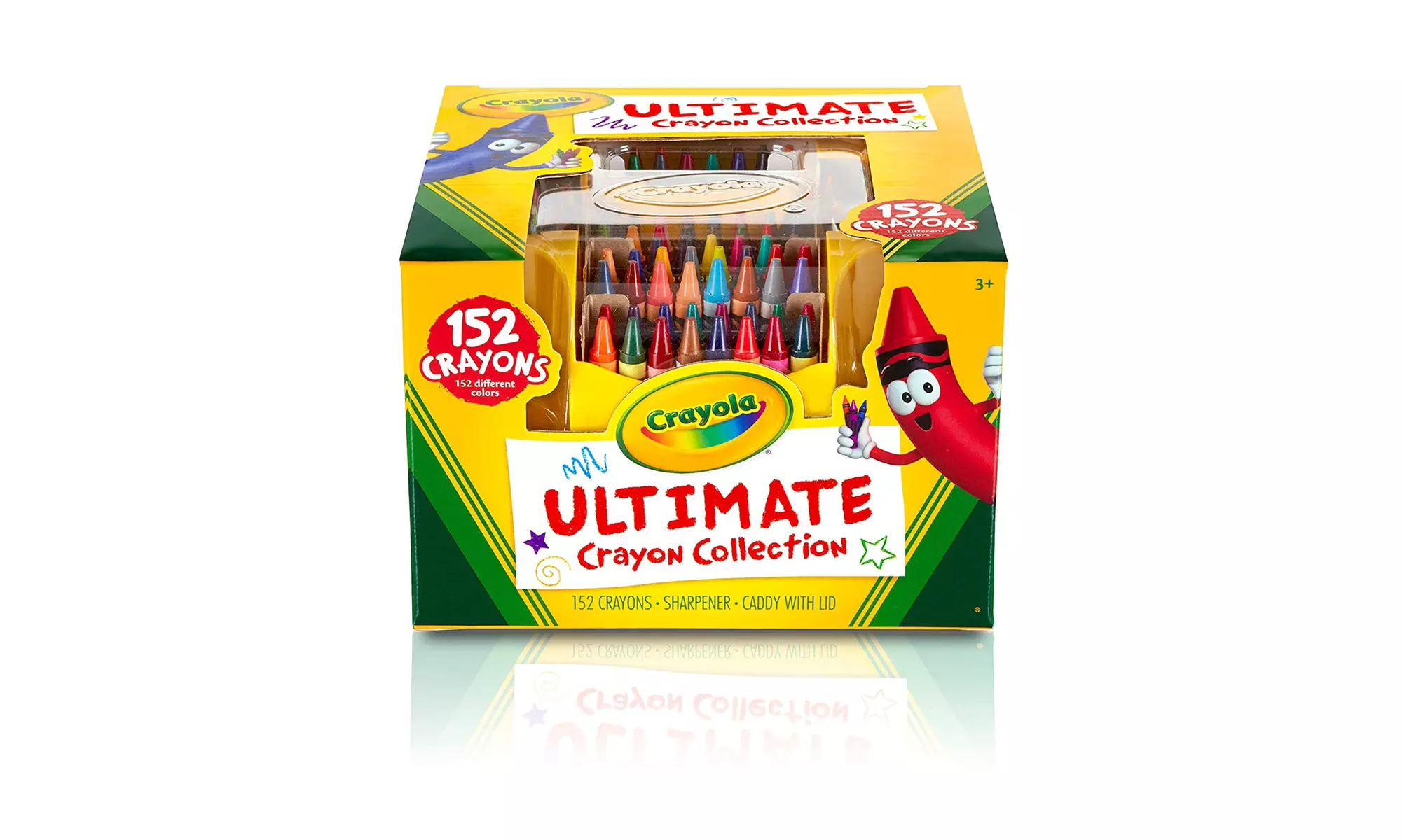 Crayola Ultimate Multicolor Crayon, 152 Pieces, Art Set, Gift, Standard - Primary Image