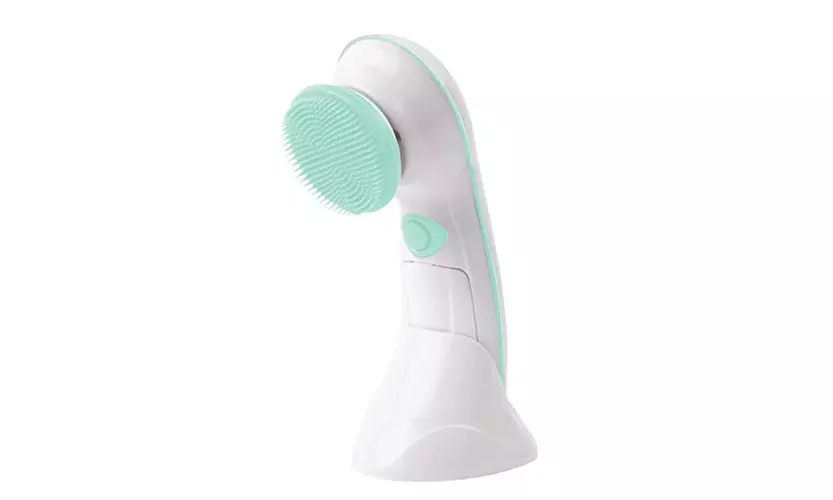 Vivitar Cleansing and Exfoliating Facial Brush with 6 Head Attachments - Mint - Primary Image
