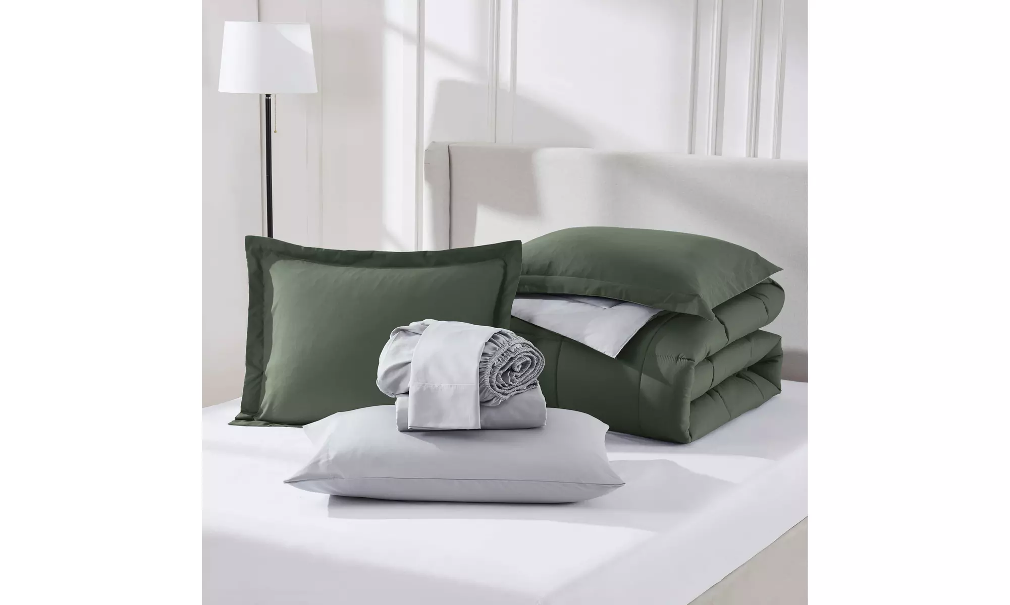 Nestl 7 Piece Reversible Bed in a Bag  