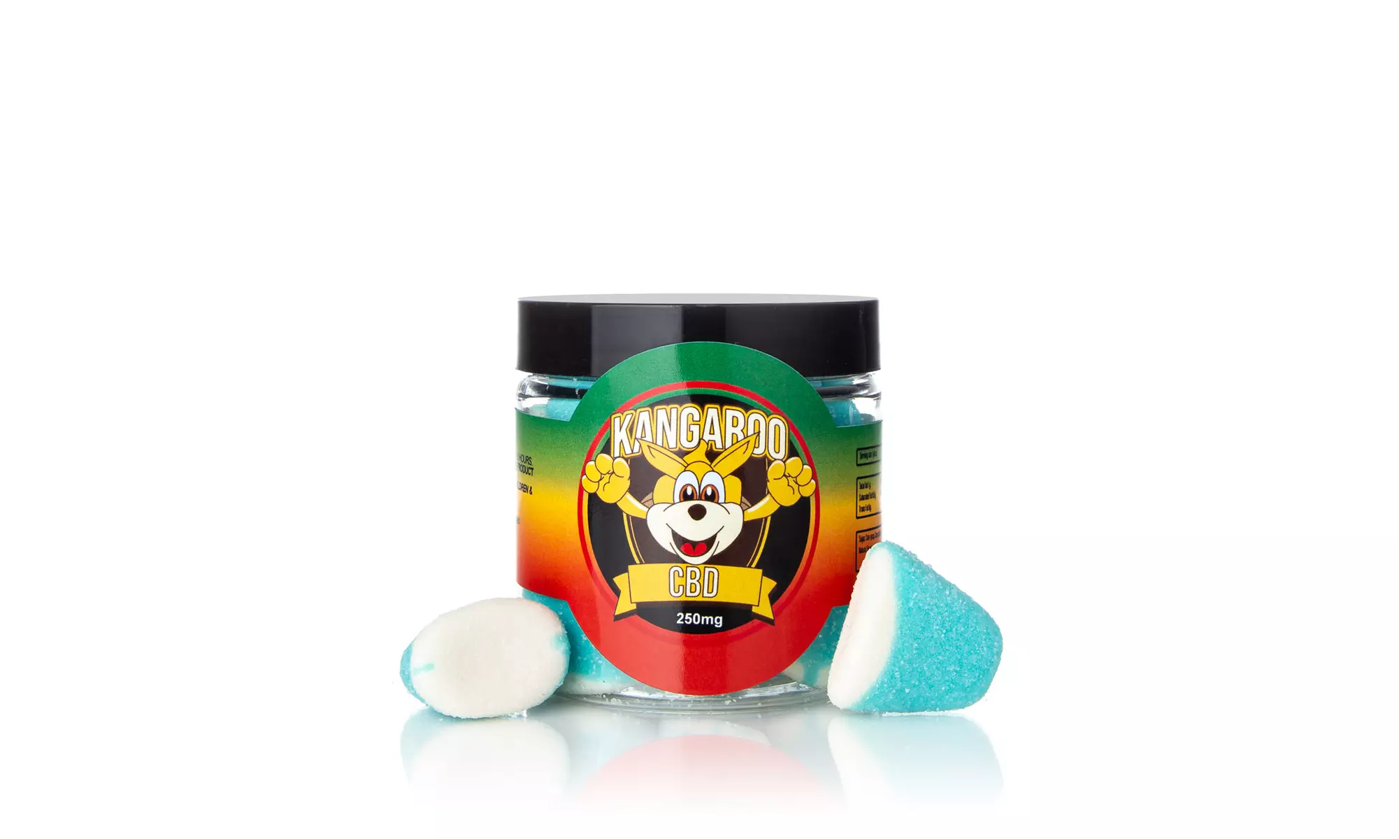 High Potency Organic CBD Infused Gummy Drops (250mg - 5000mg) from Kangaroo CBD