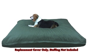 Fabric Duvet Pet Dog Bed Cove...