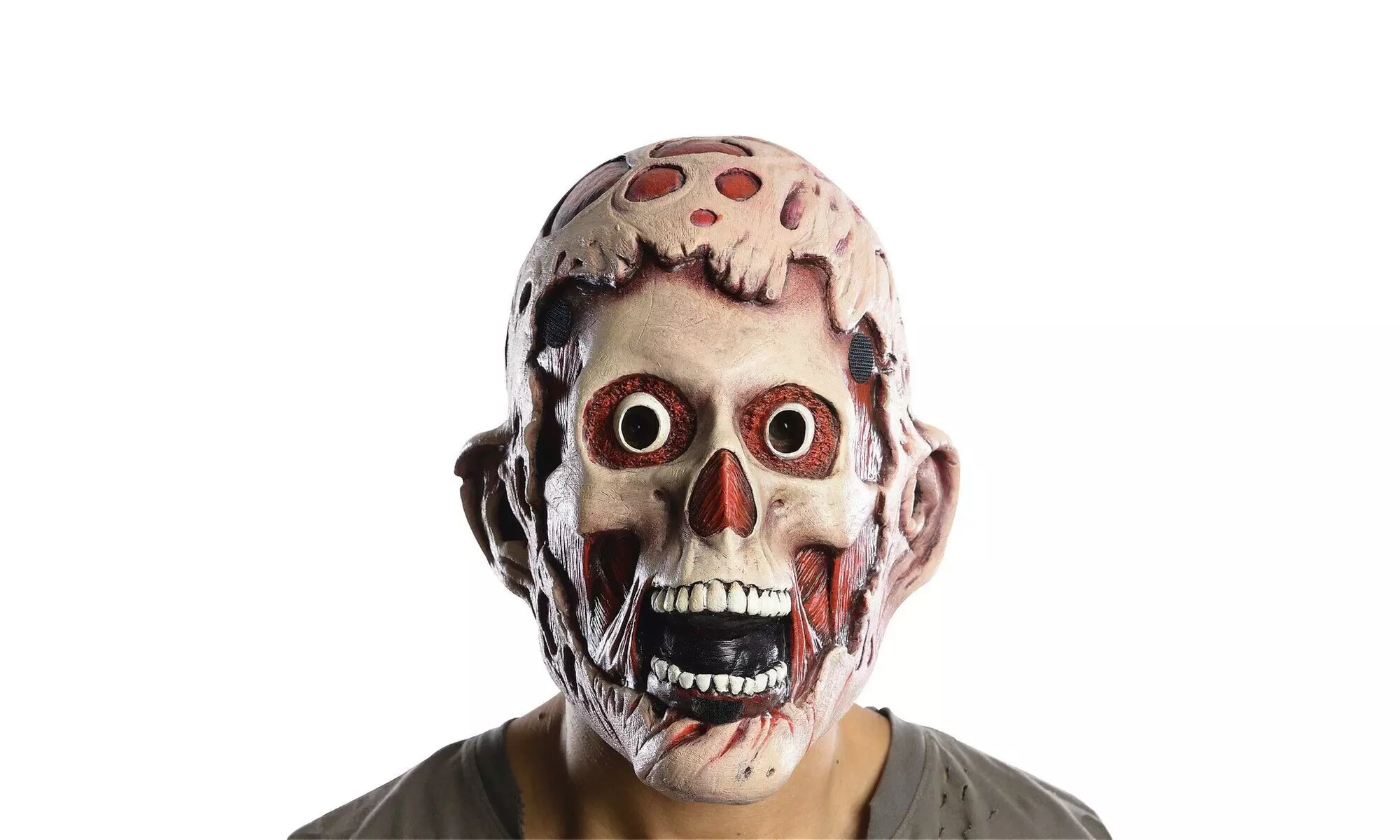 Freddy Krueger Mask Scary Horror Halloween Costume Fancy Dress - Second Medium