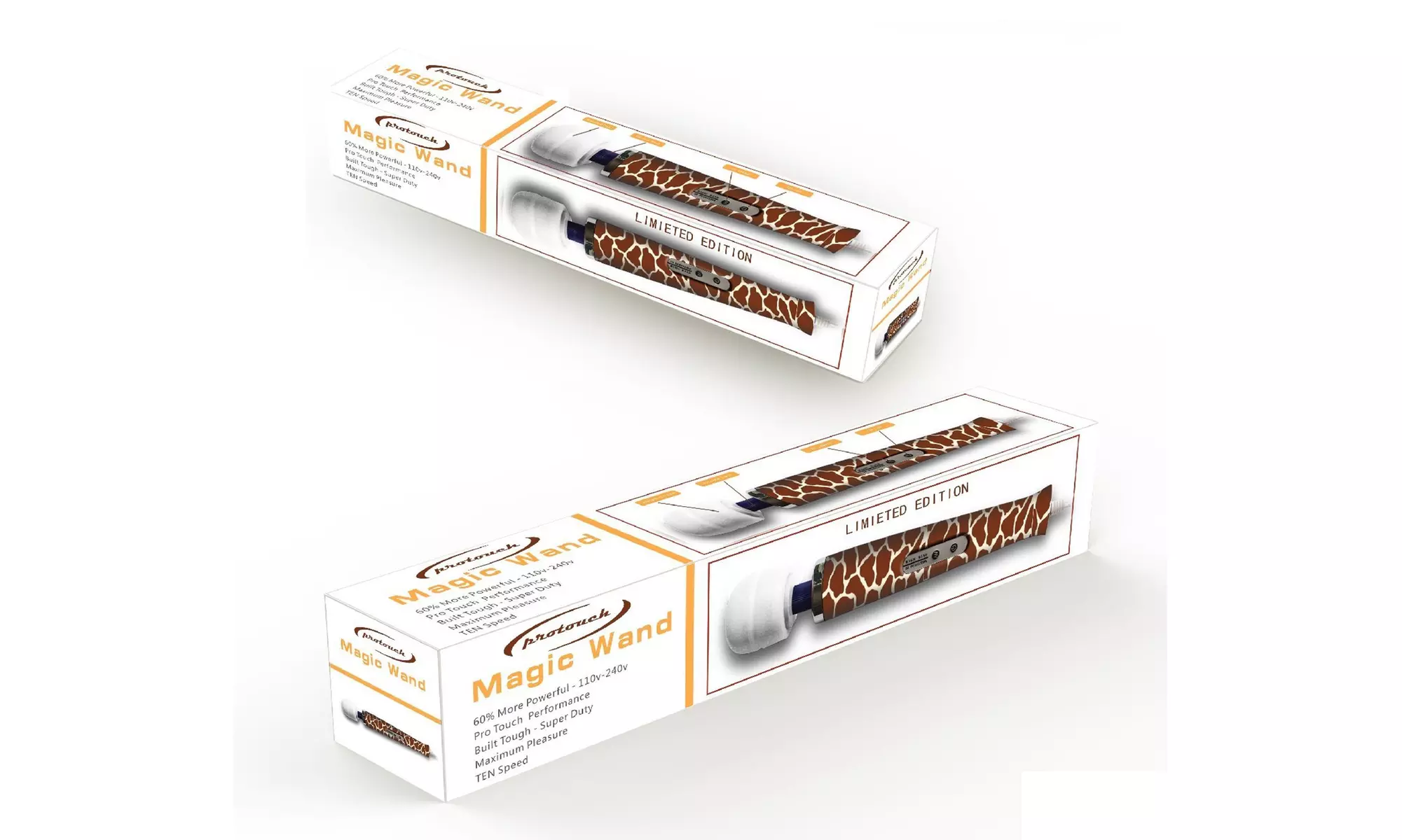 Protouch Magic Wand 10 Speed Limited Edition Massager (Giraffe) - Second Medium