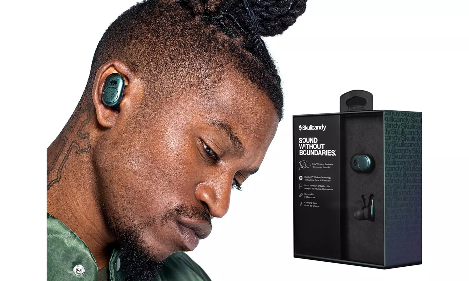 Skullcandy Push True Wireless Earbuds (Manufacturer Refurbished) - Primary Image