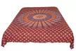 AamiraA Hippie Maroon Orange Mandala Tapestry Bohemian Wall Hanging Decor - Second Medium
